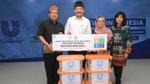 Penyerahan donasi kemanusiaan untuk area konflik dari Unilever Indonesia melalui Baznas