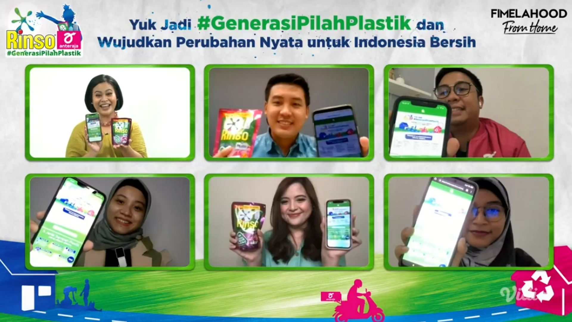  Rinso x AnterAja #GenerasiPilahPlastik