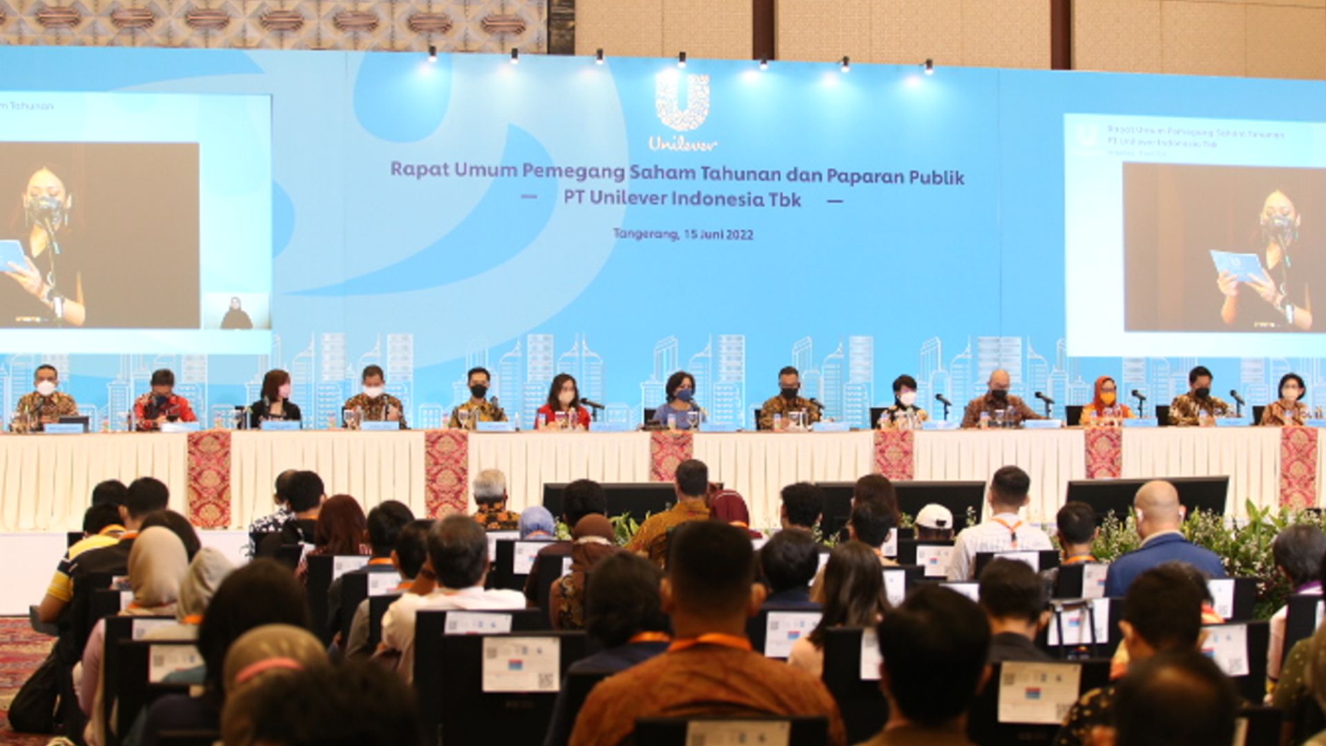 Annual General Meeting of PT Unilever Indonesia Tbk 15 june 2022 