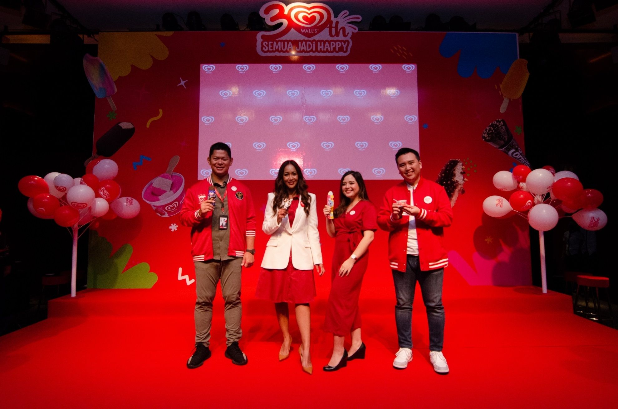 Press Conference 30 Tahun Walls di Indonesia