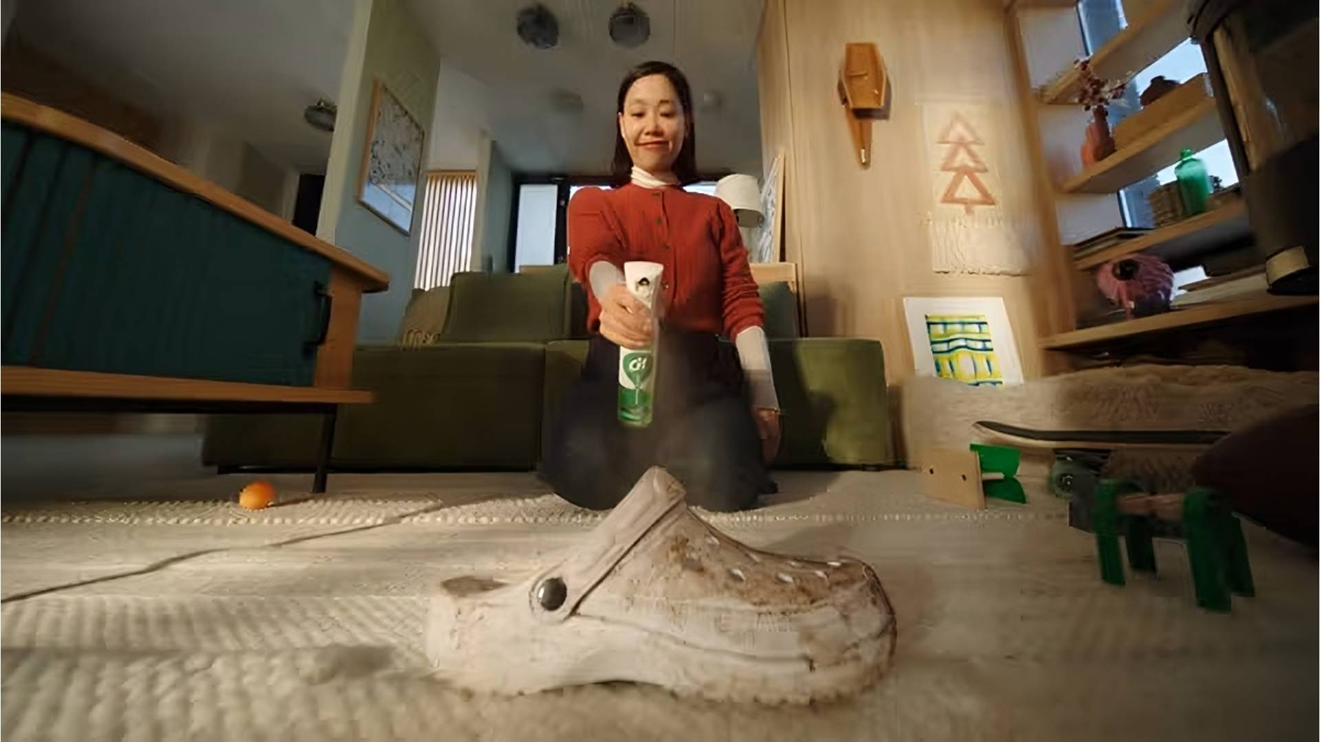 Produk Cif sedang digunakan