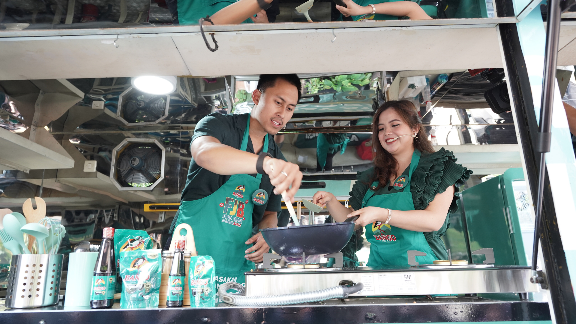 Konferensi Pers Peluncuran Foodtruck Jajanan Bango