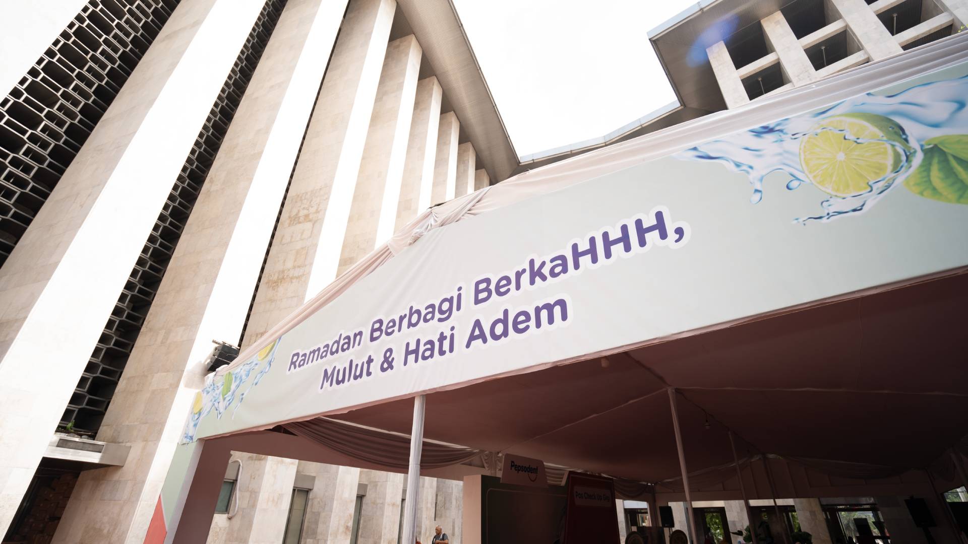 Masjid Istiqlal, PDGI, dan Pepsodent Hadirkan Program “Ramadan Berbagi BerkaHHH, Mulut & Hati Adem”