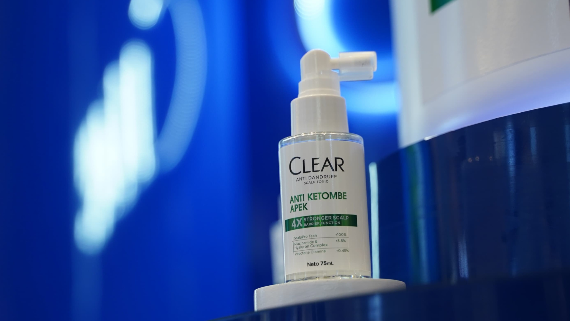 Inovasi terbaru CLEAR Anti Dandruff Scalp Tonic diperkenalkan di PIT PERDOSKI XX, Bali