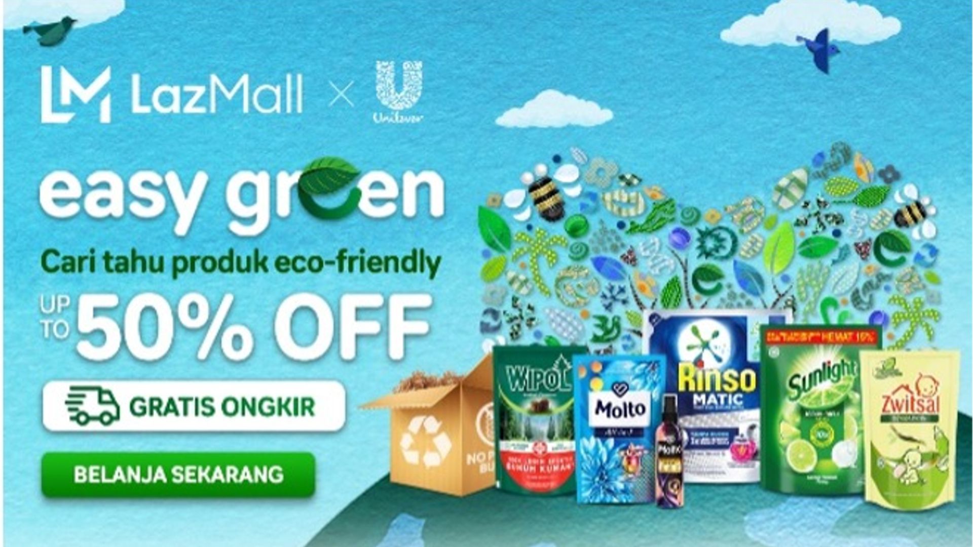 Easy Green Lazada x Unilever